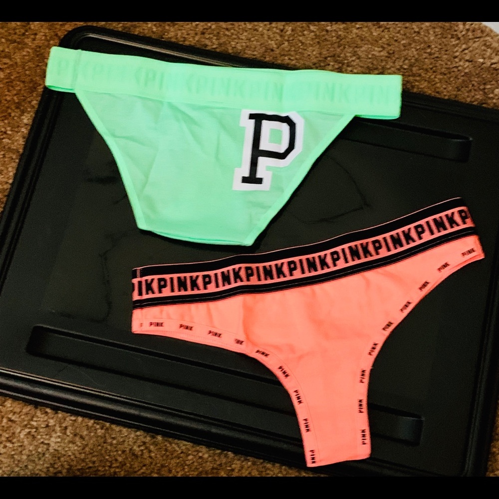 NWT VS PINK XS Panties. Set Of 2!